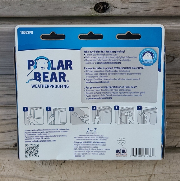 Polar Bear Weatherproofing Window Insulation  Kit - Picture 2 of 3
